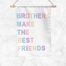 Load image into Gallery viewer, Brothers Make The Best Friends Banner (Unicorn)
