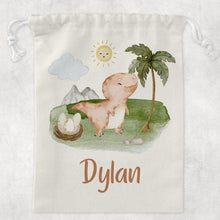 Load image into Gallery viewer, Baby Dinosaur Canvas Pouch
