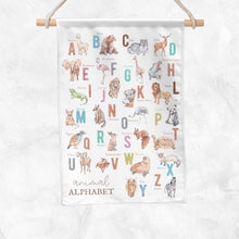 Load image into Gallery viewer, Animal Alphabet Educational Banner
