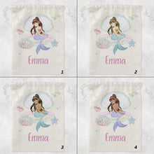 Load image into Gallery viewer, Little Mermaid Canvas Pouch
