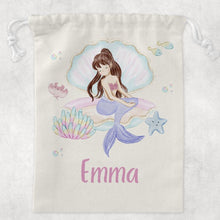 Load image into Gallery viewer, Little Mermaid Canvas Pouch
