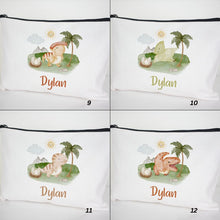 Load image into Gallery viewer, Baby Dinosaur Zip Pouch

