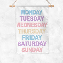 Load image into Gallery viewer, Days Of The Week Educational Banner (Unicorn)
