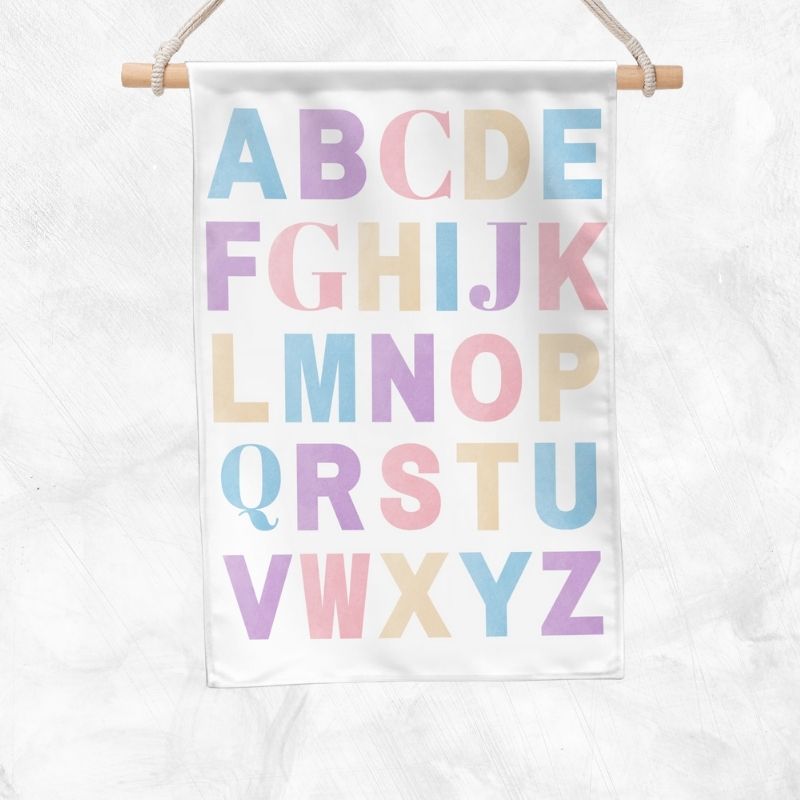Alphabet Educational Banner (Unicorn)