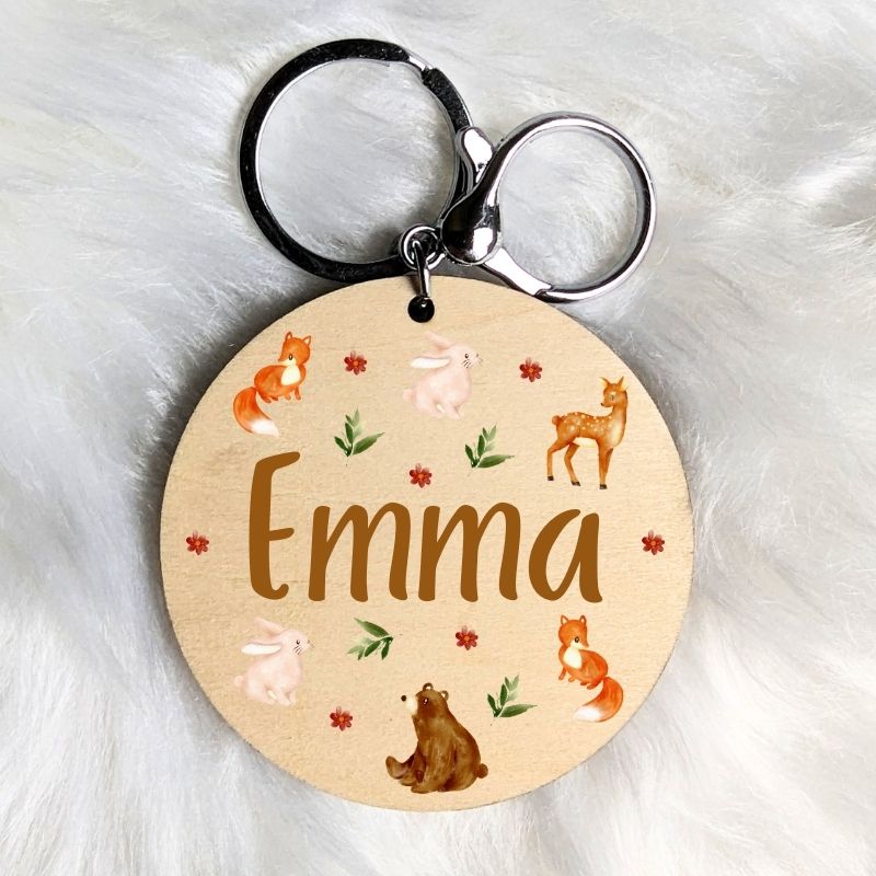 Autumn Forest Bag Tag