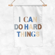 Load image into Gallery viewer, I Can Do Hard Things Banner (Blue)

