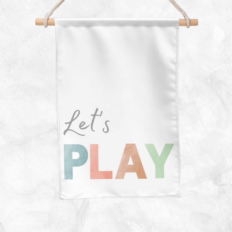 Let's Play Banner (Pastel)