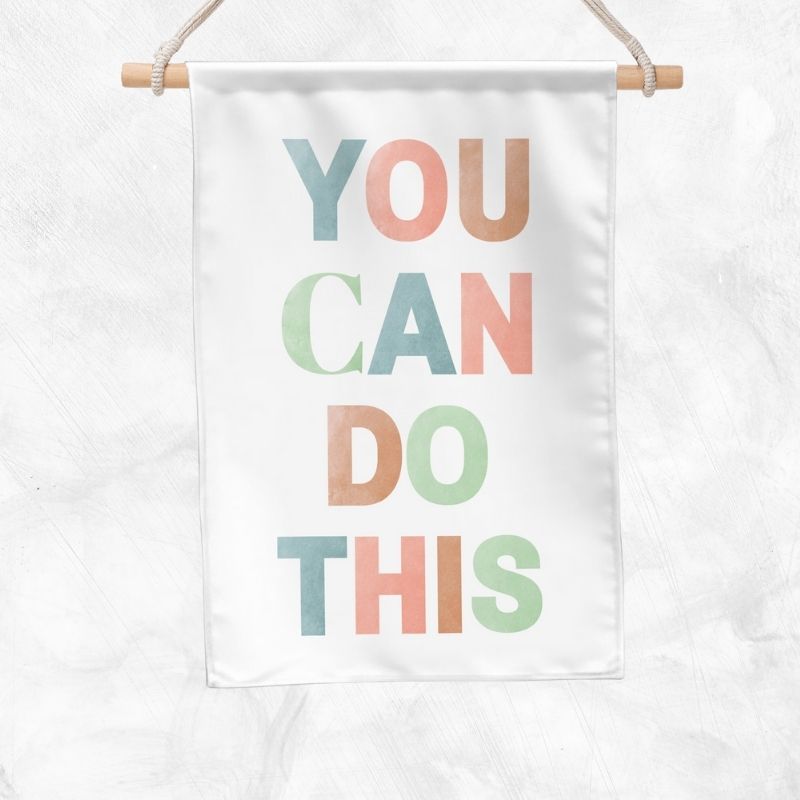 You Can Do This Banner (Pastel)