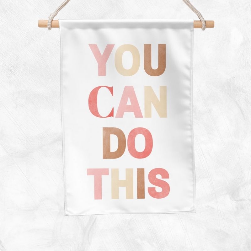 You Can Do This Banner (Pink)