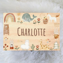 Load image into Gallery viewer, Personalized Boho Border Box
