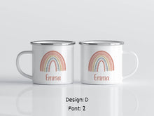 Load image into Gallery viewer, Rainbow Enamel Cup
