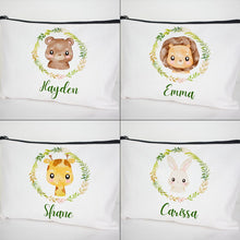 Load image into Gallery viewer, Animal Baby Face Zip Pouch
