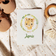 Load image into Gallery viewer, Personalized Animal Baby Face Print
