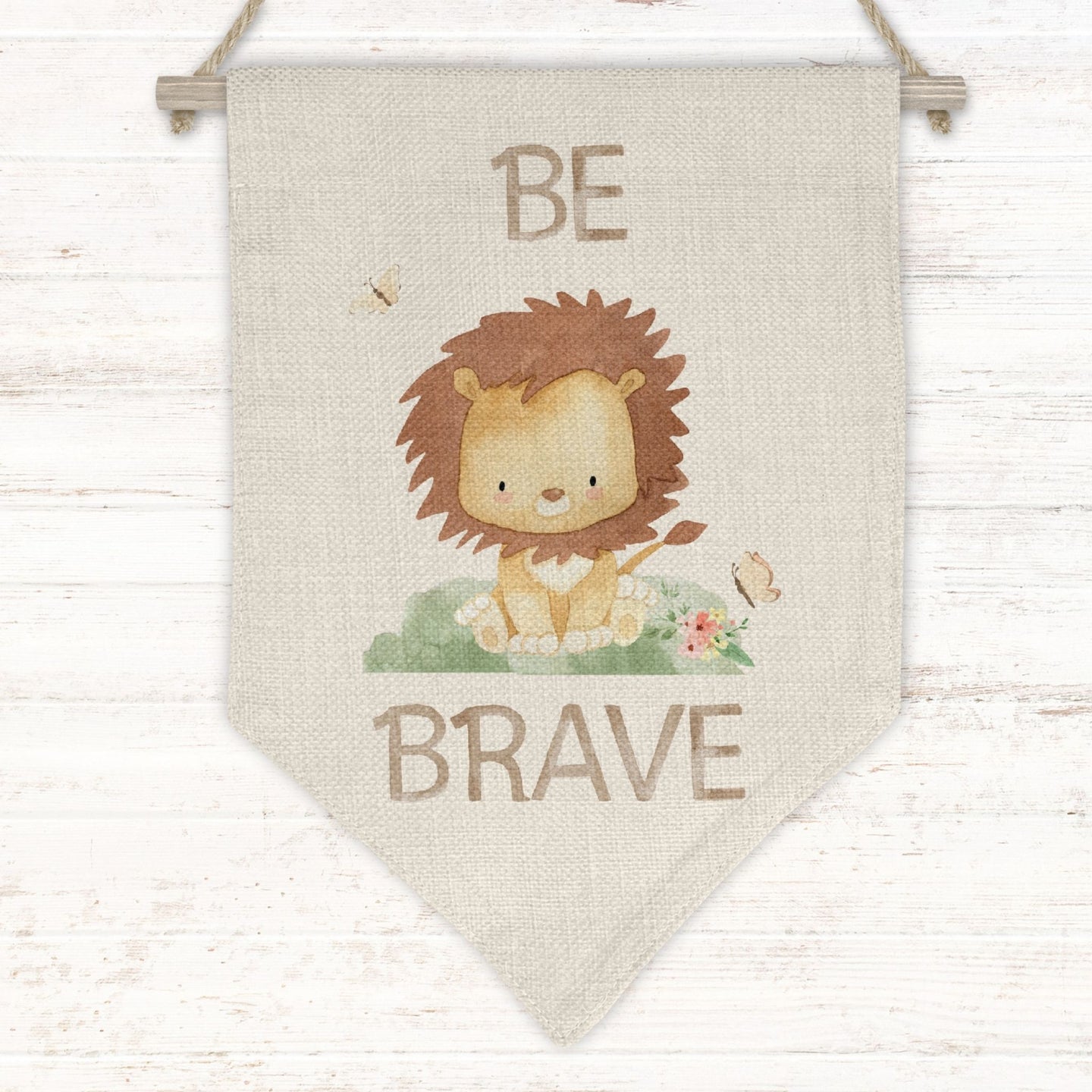 Be Brave (Flag Pennant)