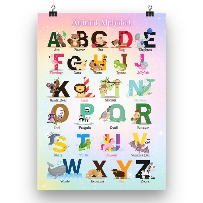 Cartoon Animal Alphabet