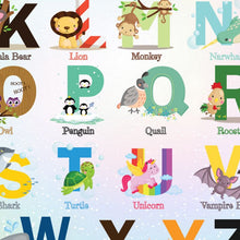 Load image into Gallery viewer, Cartoon Animal Alphabet

