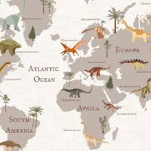 Load image into Gallery viewer, Dinosaur World Map
